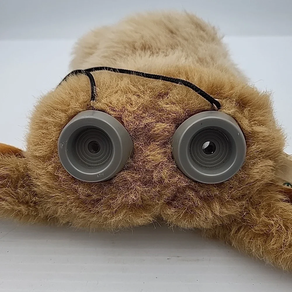 Binoculars Gander Gang Long Ear Puppy Dog Stuffed Toy Applause Vintage